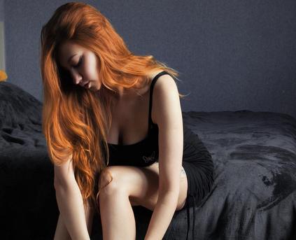 Shy Girl Alone - KattyXXX